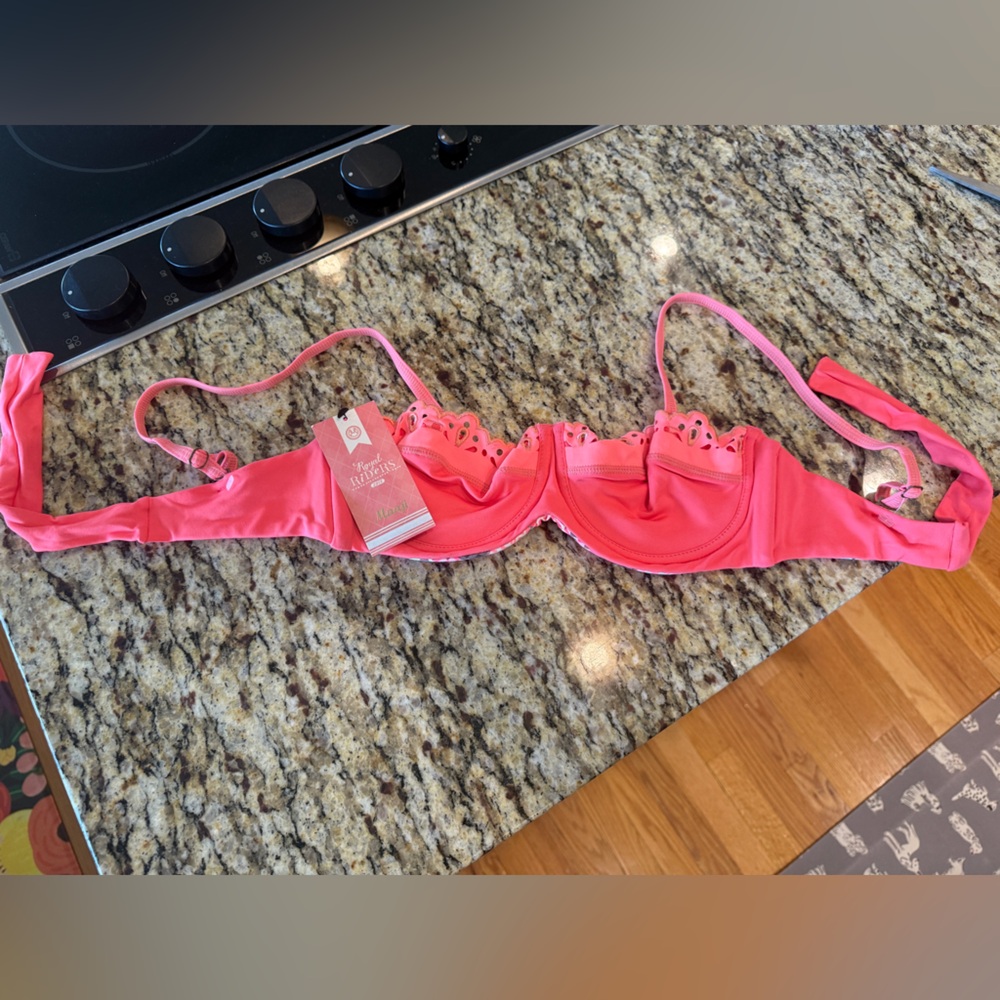 Maaji Coral Bikini Top with Eyelet Detail